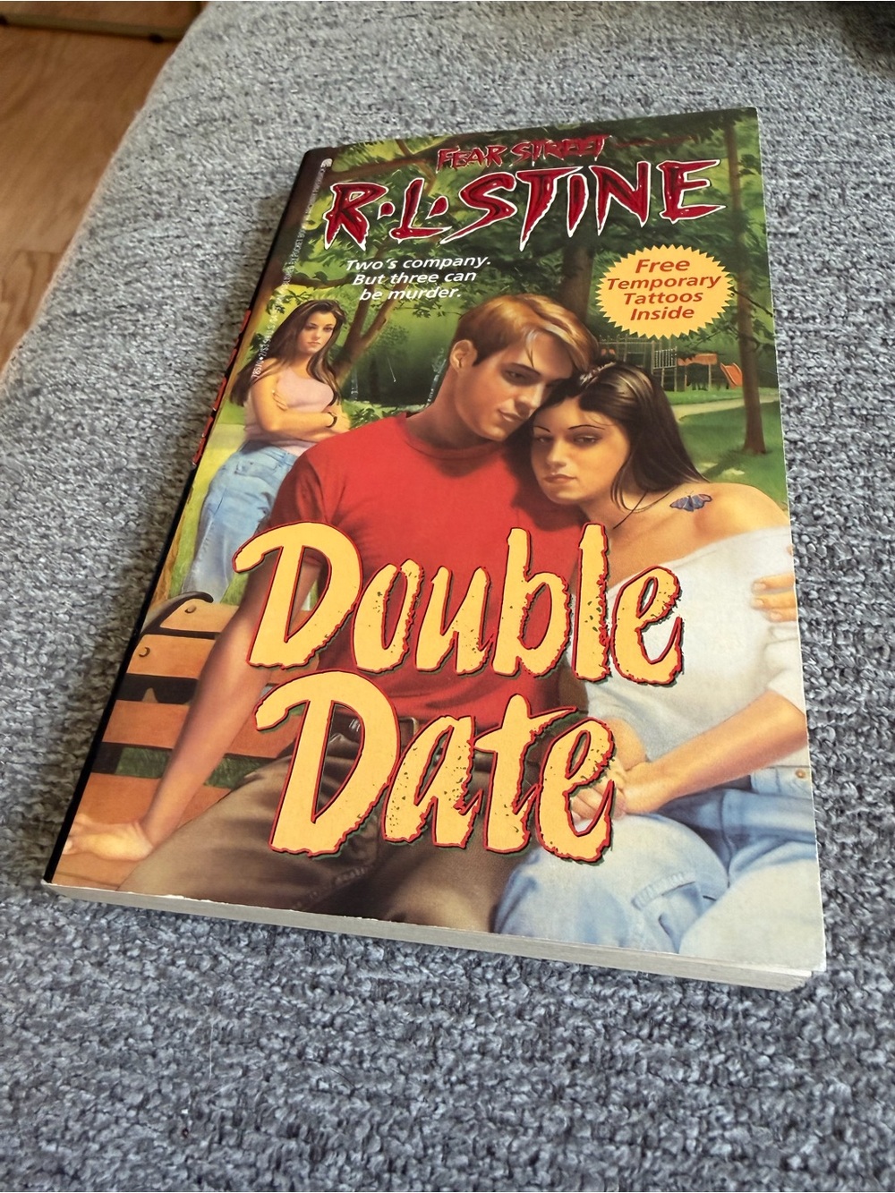 Vintage R.L. Stine 'Double Date' - Tattoos included!
